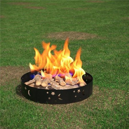 Regal Flame Regal Flame LRFP1012 Boston Backyard Garden Home Star & Moon Light Wood Fire Pit Ring LRFP1012